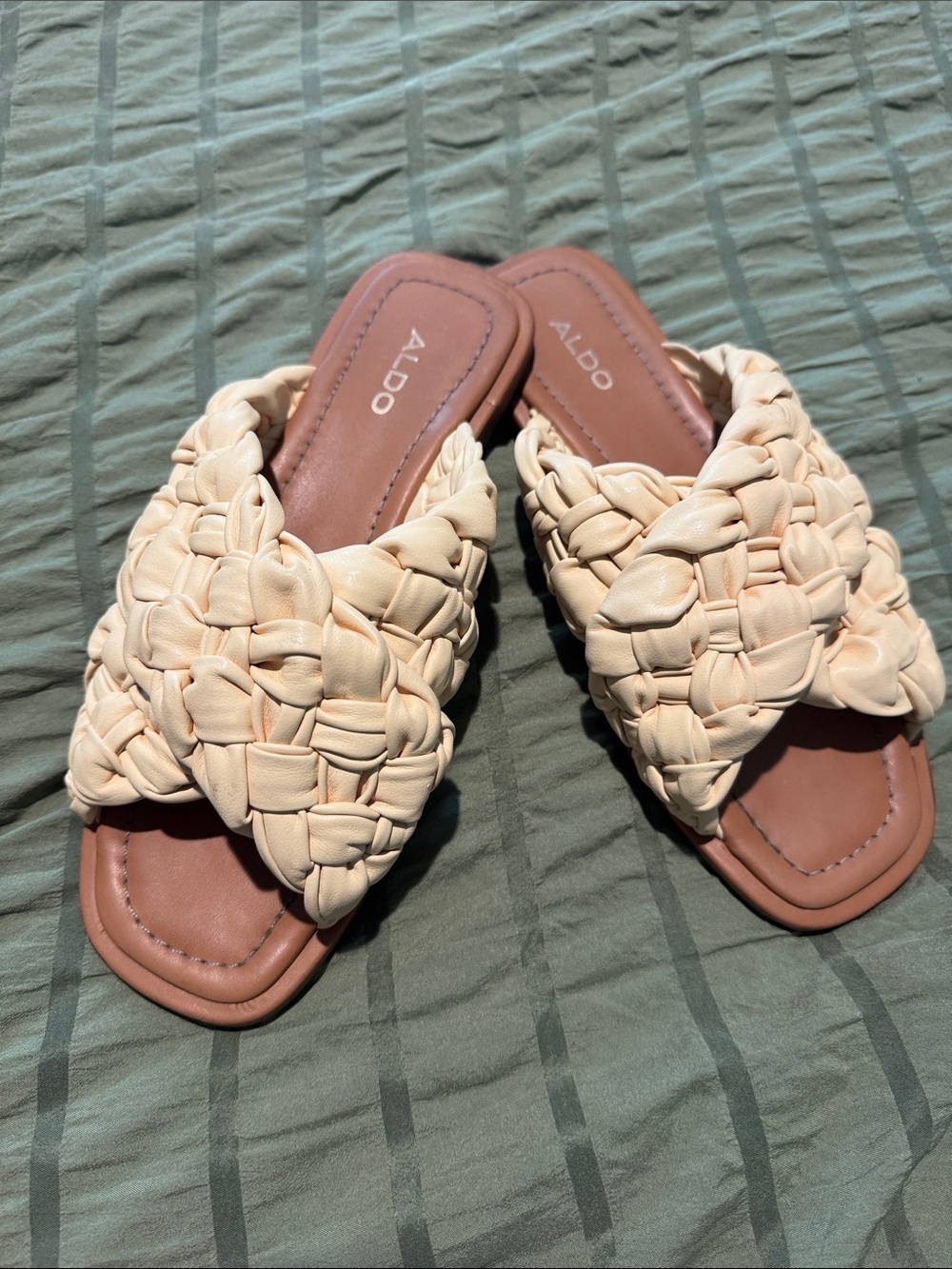 Aldo woven slides